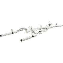 1964-1966 Ford Mustang Street Series Crossmember-Back Performance Exhaust System Magnaflow